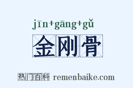 金刚骨是什么意思的图片